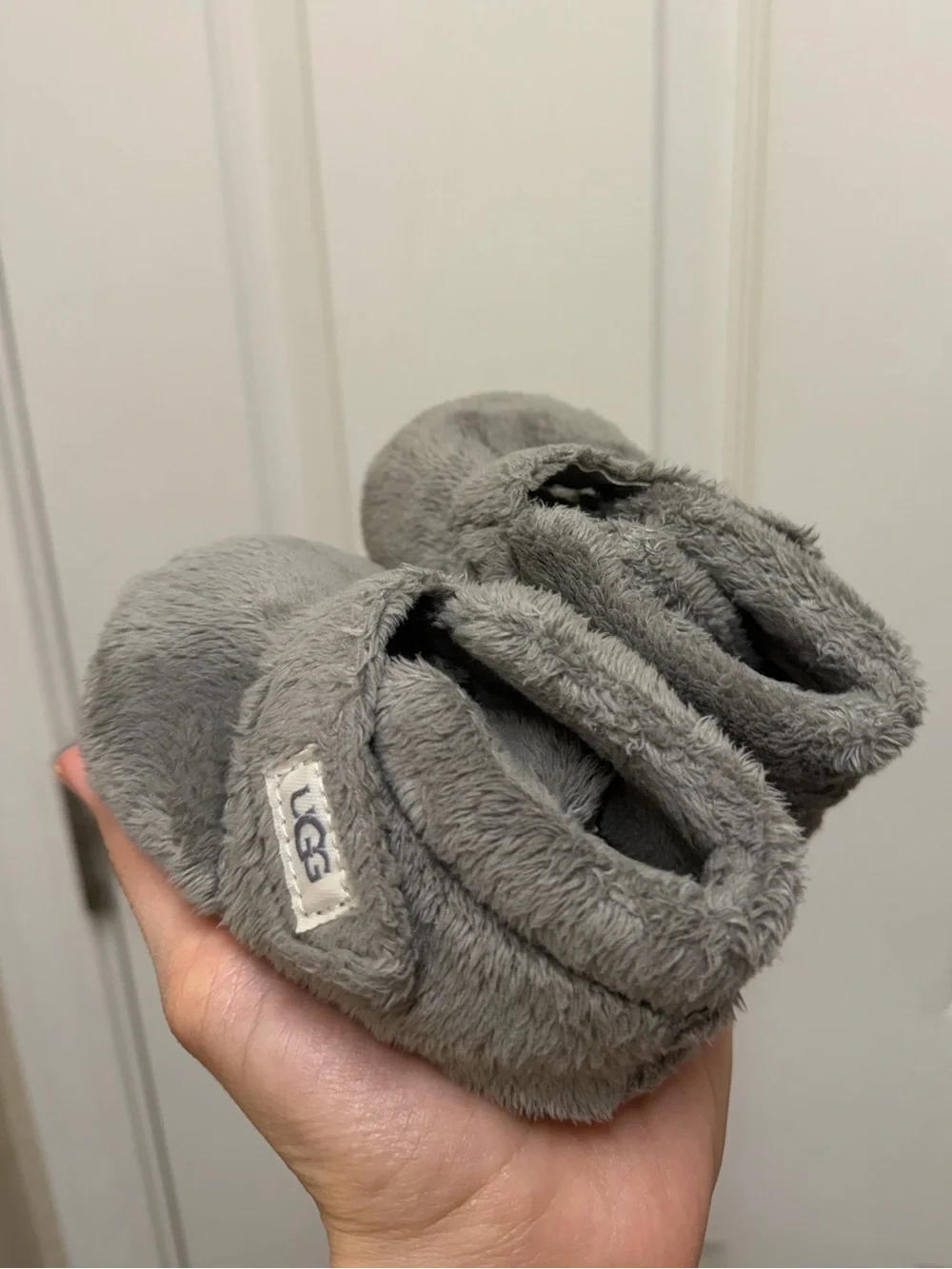 UGG Bixbee Baby Booties Charcoal Size 2/3